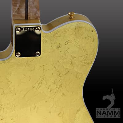 2023 Fender NAMM Display Masterbuilt NOS Gold Leaf Bigsby Telecaster by Nick Saccone Brand New! image 13