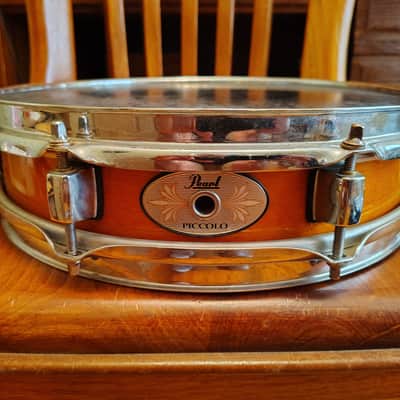 Pearl Piccolo Snare Drum 3x13 Maple 🍁 Liquid Amber image 1