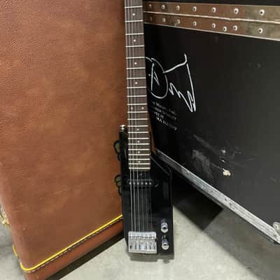 Gadden Brad Whitford's Aerosmith Travel Guitar, Tim Collins!  (#54)  1980s Black image 1