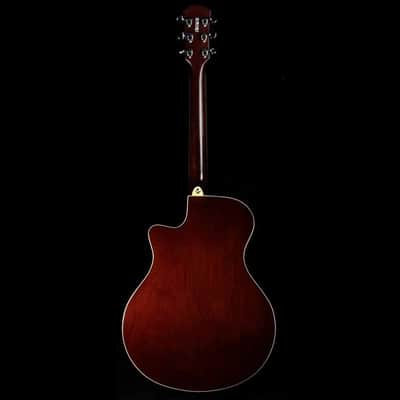 Yamaha APX600 Thin Body Acoustic-Electric Guitar - Old Violin Sunburst image 7
