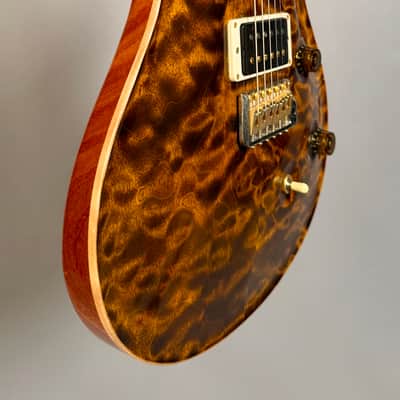 PRS Custom 24 Wood Library 2019 - Yellow Tiger image 4