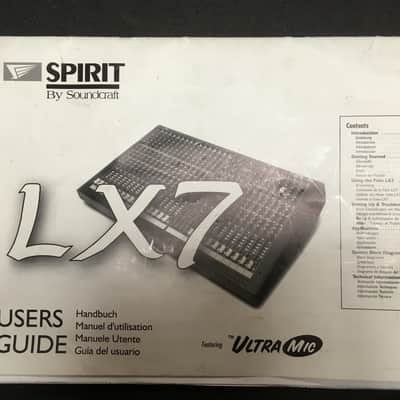 Soundcraft LX7 32 Mixer image 22