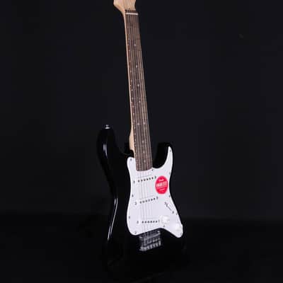 Squier Mini Stratocaster, Laurel FB, Black image 8