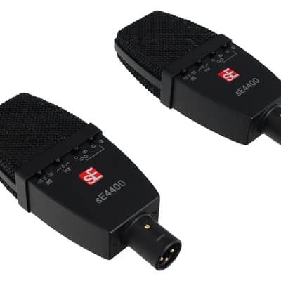 Pair Se Electronics sE4400 All Metal Condenser Microphones w/Switchable Patterns image 2