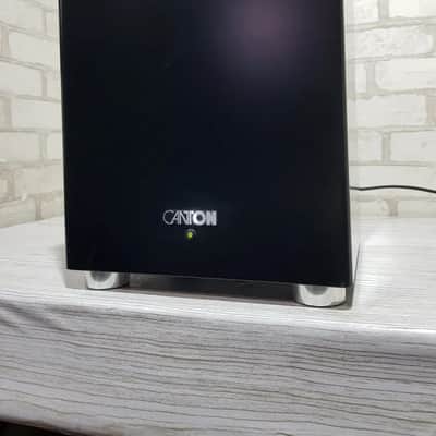 Canton DM 900 Rare Vintage Active Subwoofer Tested Working 200W Closed Warranty image 2