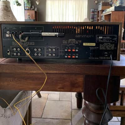 Sansui 5050 - Silver with wood siding image 8