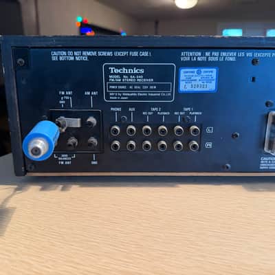 Technics SA-340 Am/Fm Stereo Receiver Amplifier Freshly Serviced Excellent πΆπ₯ image 12