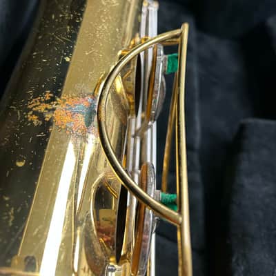 H&A Selmer Bundy Tenor Sax 60's Era - Brass Lacquer image 4