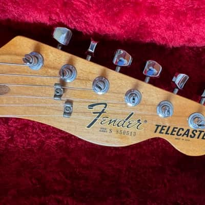Fender Telecaster with Maple Fretboard 1980 - 1982 - Black image 7
