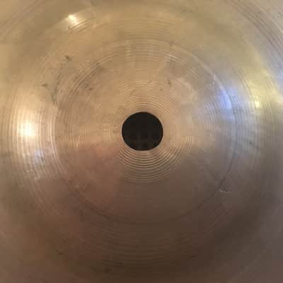 15" Vintage Zanchi F&F Vibra Cymbal, 1146g image 4