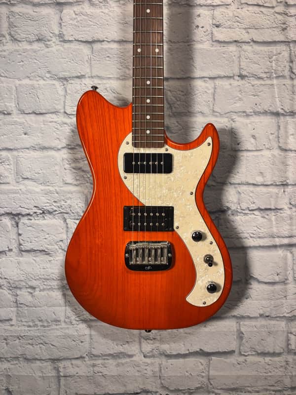 G&L Tribute Series Fallout Electric Guitar - Clear Orange (used) image 1