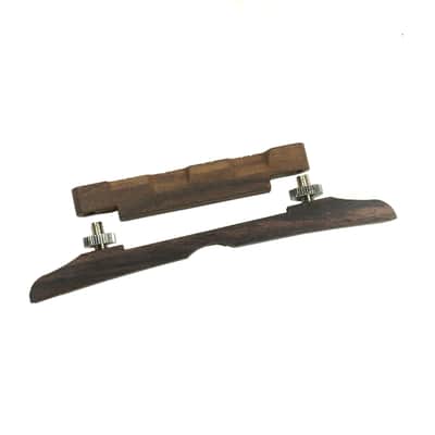 Adjustable Mandolin Bridge Saddle and Base, Rosewood image 7