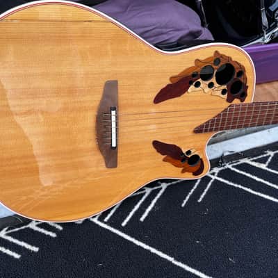 Ovation 6778 Elite Standard 2000s - Natural Acoustic Electric Guitar NICE Bild 2