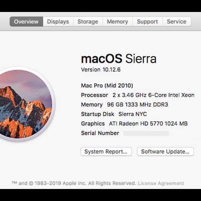 2010 Mac Pro 5,1 3.46GHz 12 x Core 128 GB Ram Original Firmware image 8