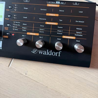 Waldorf Blofeld Desktop Synthesizer 2007 - Black Shadow