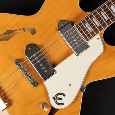 2001 Epiphone Casino Reissue - Natural | Korea Peerless Hollowbody P-90 Pickups 2.6kg | OHSC image 6