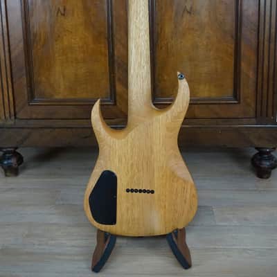 Bernie Rico junior (jr.) Hesperian 727 7 string 2012 natural oiled finish image 2