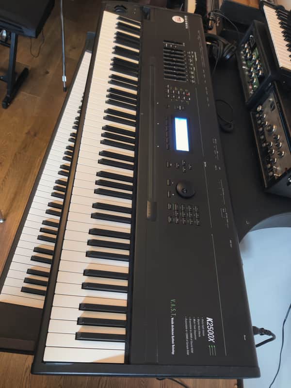 Kurzweil K2500XS 1996 88 weighted keys synthesizer sampler workstation piano image 1