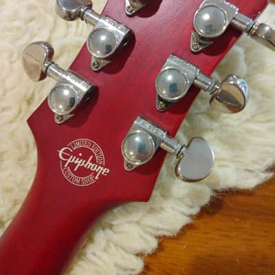 Epiphone 2010 Les Paul Traditional Pro Ltd Ed Cherry Burst w/Gibson Padded Bag image 11