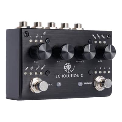 Pigtronix Echolution 3 Stereo Multi-Tap Delay Micro Effect Pedal - E3 image 2