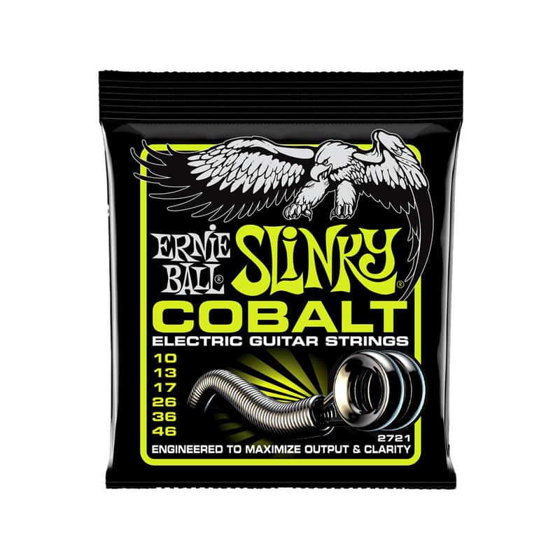 Ernie Ball 2721 Cobalt Regular Slinky 10-46 image 1