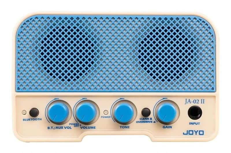 JOYO 5W Rechargeable Mini Guitar Amp, Light Blue image 1
