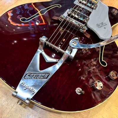Gretsch G6119T-62 Vintage Select Edition ’62 Tennessean Hollow Body 2025 - Dark Cherry Stain SN: JT25061757 image 9