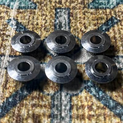 1970s Univox Vintage Guitar Tuner Ferrules (6) Greco Matsumoku MIJ part! P362 image 1