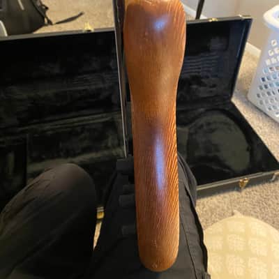 Tobias 5 String Tiger Wood Bass 1994 - Natural with Original Case! image 11