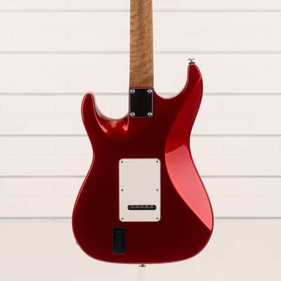 Suhr PT Traditional 90 Pete Thorn Signature Electric Guitar, Roasted Maple Fingerboard, Candy Apple Red image 14