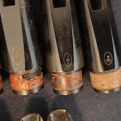 31 Clarinet Selmer mouthpieces (Oval, Table) Rare Good State image 17