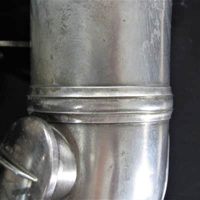Conn Alto Sax, Vintage, Silverplate ?? 1924/25 ?? Silver image 12