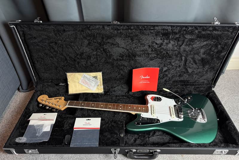 Fender MIJ Kinko Music FSR Traditional II '60s Jaguar 2025 Sherwood Green image 1