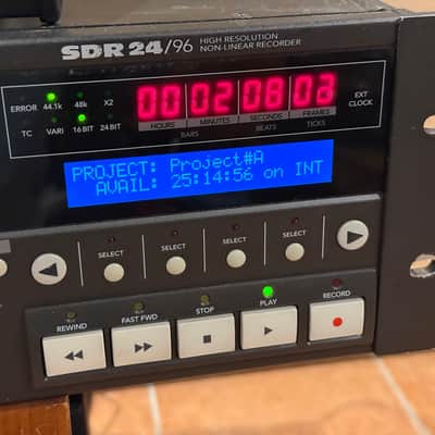 Mackie SDR 2496 hard disk recorder with Mackie Remote image 16
