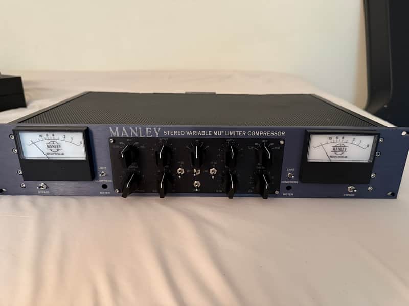 Manley Labs Variable MU Stereo Tube Compressor Limiter Mastering Version - Purple image 1