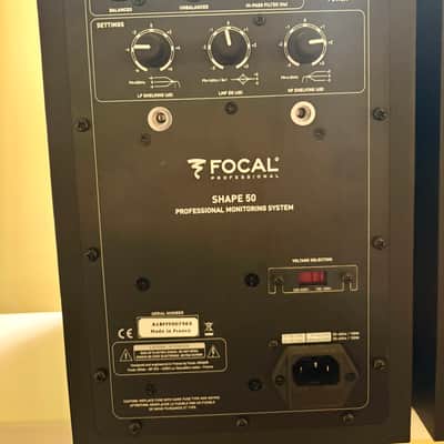 Focal Shape 50 5" Powered Studio Monitors (Pair) 2010s - Wood image 7