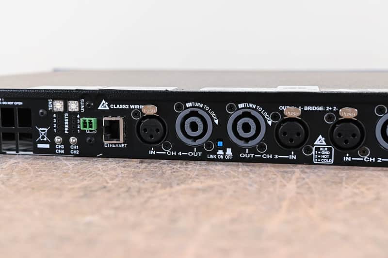 Powersoft M50Q HDSP+ETH 4-Channel Power Amplifier with DSP and