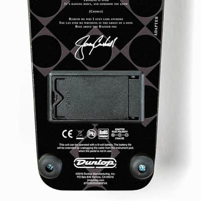 JIM DUNLOP Jerry Cantrell Rainier Fog Cry Baby Wah JC95B Guitar Effects Pedal image 5