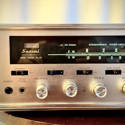 🎶✨ Sansui 1000A Tube AM/FM Stereo Receiver — Serviced & Cleaned by Cove Electronics, Fully Tested Working, w/ Original Tube Cage (7591 Output) image 7