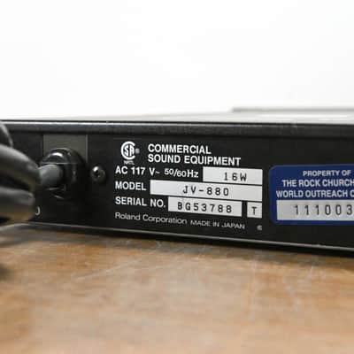Roland JV-880 Multi Timbral Synthesizer Module CG011TE image 8