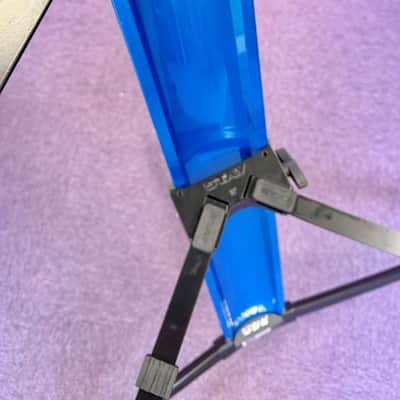 Quik-Lok By Stay 1300 Tower Dual Tier Aluminium Keyboard Stand Blue (Ex-Demo) - Blue image 6