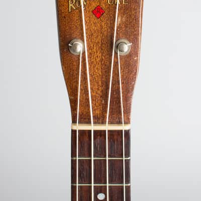 Harmony Roy Smeck Vita-Uke Ukulele, c. 1929, original black chipboard case. image 5