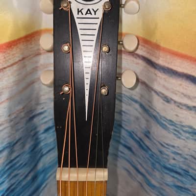 Kay Music note parlor Around mid 60's - Tobacco burst image 11