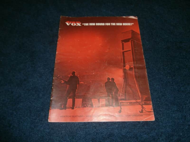 Vintage 1969 Vox Catalog! Voxtron Guitars, Acoustic, Amps, Organ! image 1