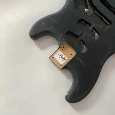 Black Strat Style Guitar Body DIY Project image 3