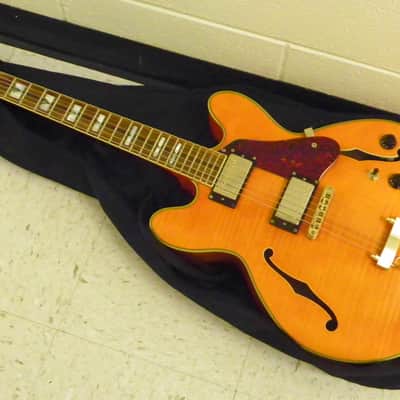 JAY TURSER*JT-142*FAT BODY-FULLY HOLLOW-DOUBLE CUTAWAY-ES-150*ROCKABILLY GUITAR image 2