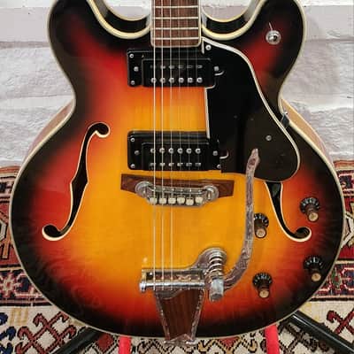 RARE! Raven Semi Hollowbody 1960s Matsumoku Japan image 2