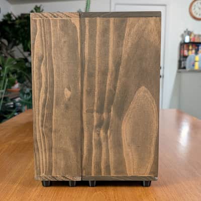 Jakes Custom Shop 6U 84hp powered Eurorack case - Dark Walnut image 7