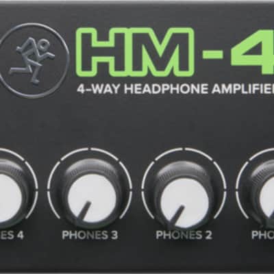 Mackie HM-4 4-Way Headphones Amplifier image 3