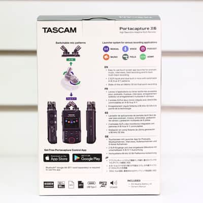 TASCAM Portacapture X6 6-Channel Portable Recorder - Black image 2